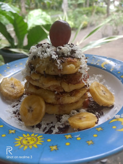 Foto resep Pancake pisang 2 bahan