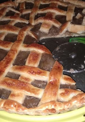 Una foto de Pie de Manzana