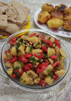 صورة لوصفة بطاطس محمره بالسمن