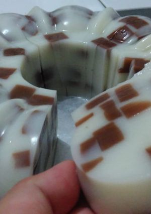Foto resep Puding Susu French Vanilla Mozaik
