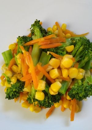 Foto resep Tumis brokoli jagung wortel