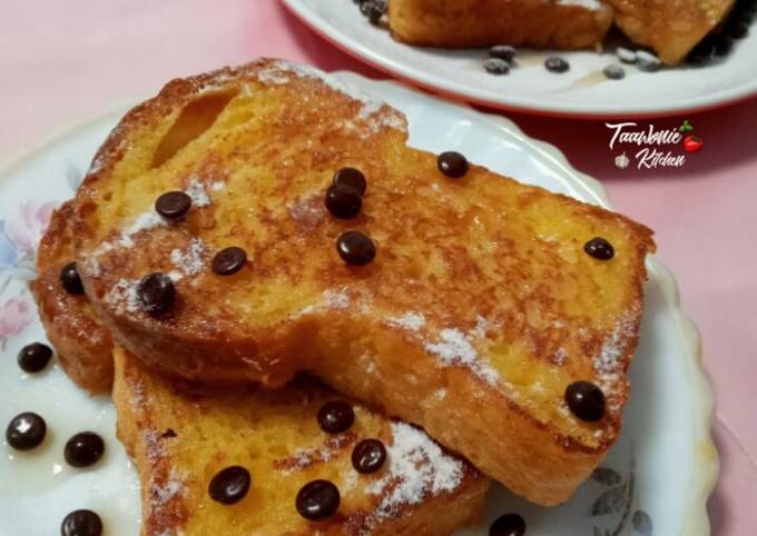 Anti Ribet, Membuat Simple French Toast 🍞 Murah