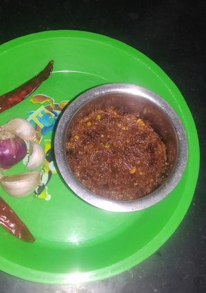 பூண்டு சட்னி/ Garlic chatney செய்முறை முக்கிய புகைப்படம்