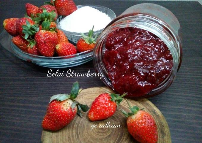 Resep Selai Strawberry Oleh Ge Adhian Cookpad