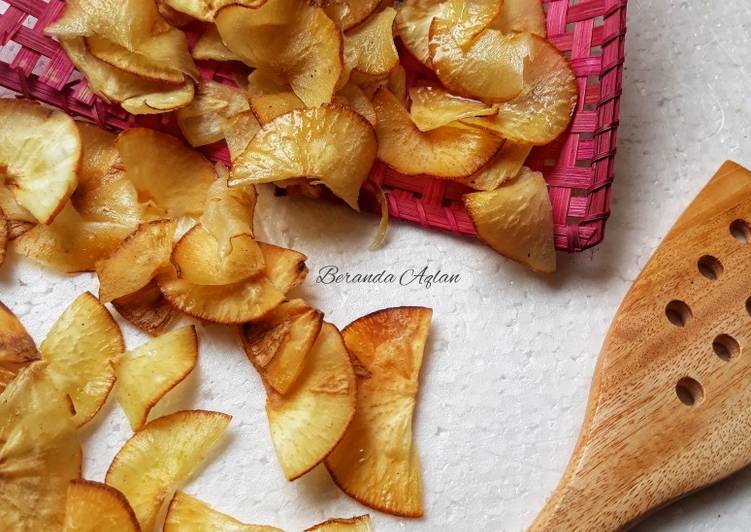 Gampangnya Memasak Keripik Singkong Gurih Sedap