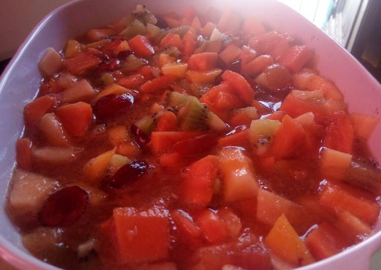 Ensalada de fruta tropical