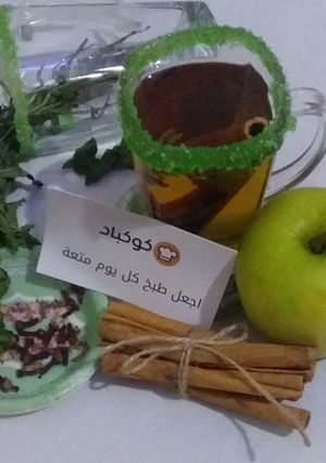 صورة لوصفة التفاح والقرفة عصير صحي