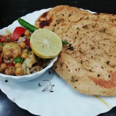 Kulcha prepared with Wheat Flour A picture of Kulcha prepared with Wheat Flour.