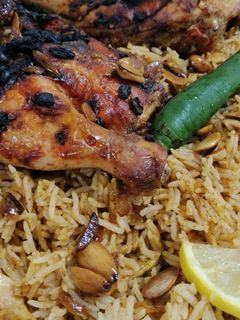 صورة لوصفة كبسة دجاج