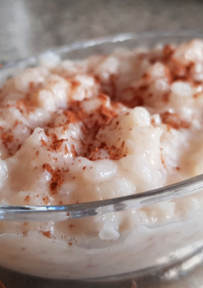 Una foto de Arroz con Leche de Coco