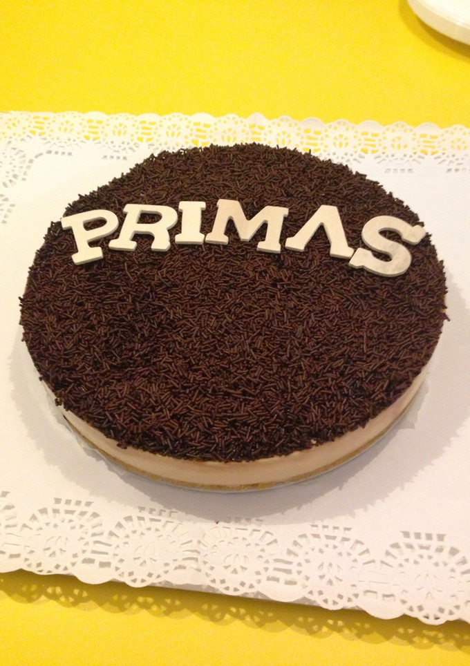 Una foto de Pastel de turrón