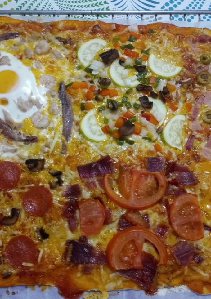Una foto de Pizza mix