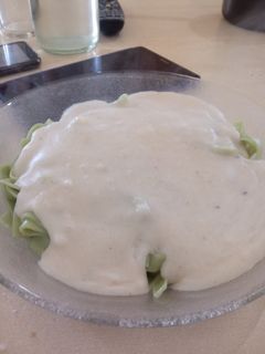 Una foto de Salsa blanca vegana