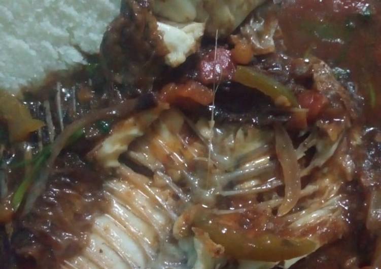 Steps to Make Perfect Stewed spicy fish
