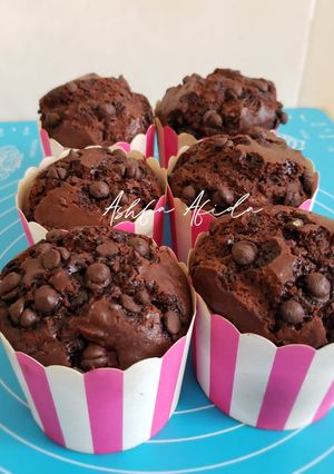 Foto resep Muffin Cokelat (No Mixer)