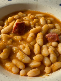 A picture of Beans with Turkey Chorizo.