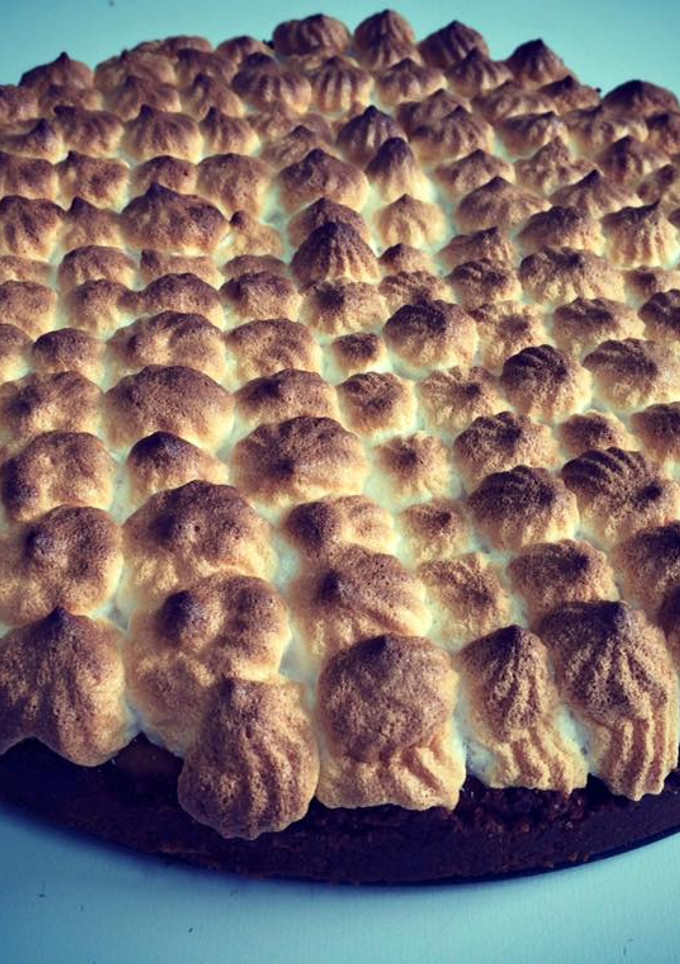 Una foto de Key lime pie