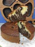 Torta cebra, chocolate y vainilla