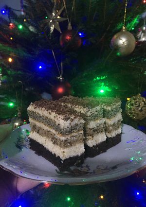 Csíkos szelet 🎄🌟 recept fotója
