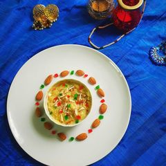 A picture of Oats phirni.