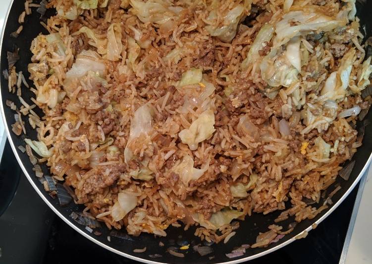 Recipe of Any-night-of-the-week Beef fried rice