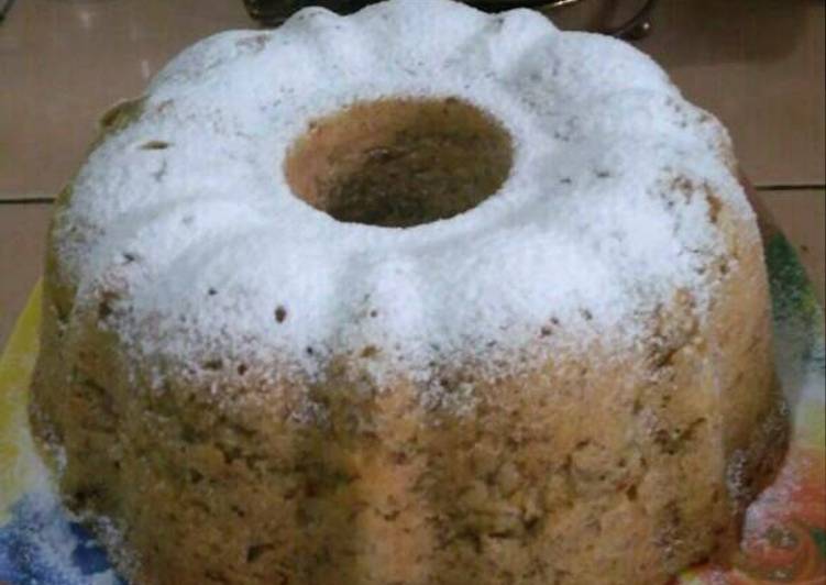 Banana cake kukus (no mixer)