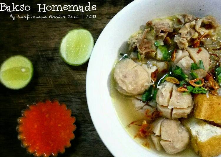Recipe: Tasty Bakso home made