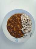 Alubias azuki con arroz veganas