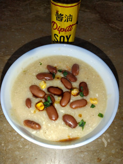 A picture of Red bean cream soup.