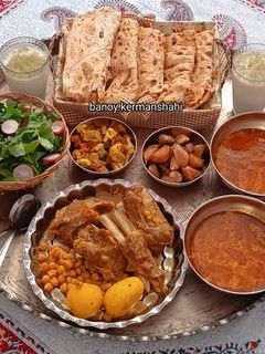 عکسی از دستور آبگوشت یا همون دیزی خوشمزه