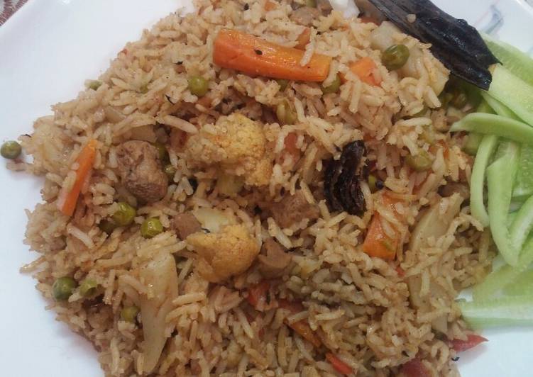Simple Way to Prepare Any-night-of-the-week Brown rice pulao