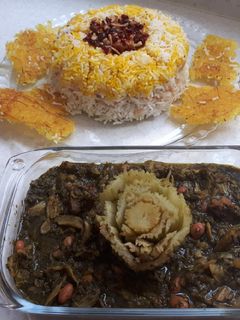 عکسی از دستور خورش کرفس