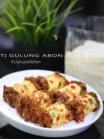 Cara Mudah Membikin Resep Roti tawar gulung abon (No bake / No oven) yang Bikin Ngiler Anti Ribet, Menggugah Selera