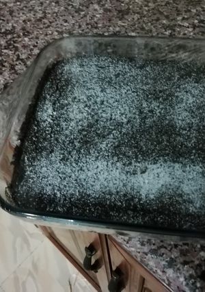 صورة لوصفة كيكة السجاد