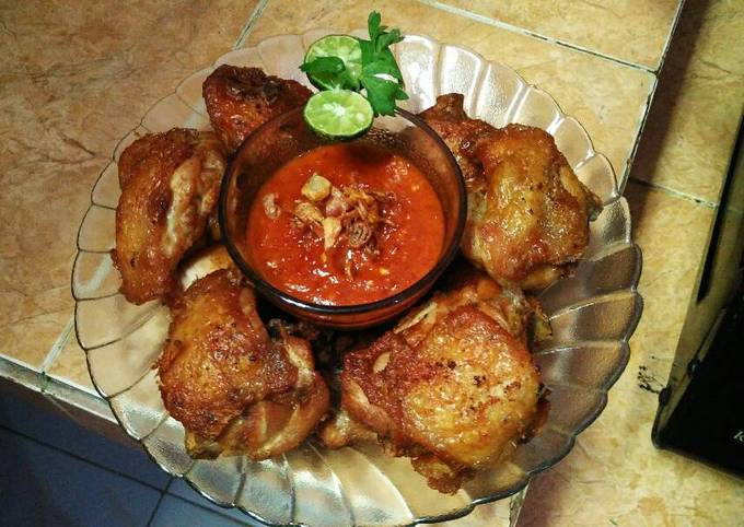 Ayam goreng enak