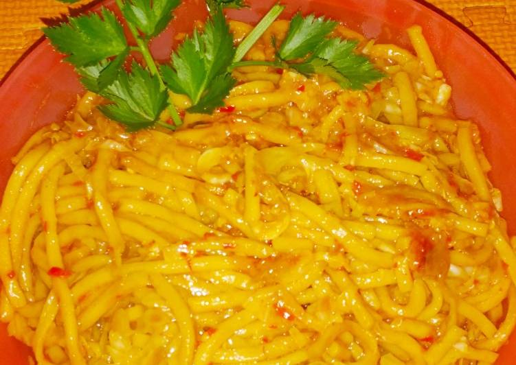 Cara Termudah Menyiapkan MIE GOMAK bumbu iris Sempurna