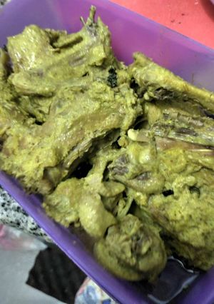 Foto resep Bebek goreng rempah + bumbu kuning