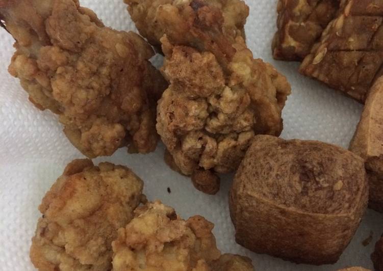 Cara Gampang Menyiapkan Ayam goreng crispy yang Menggugah Selera