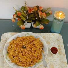 A picture of Leftover rice/ shazwan frid rice.