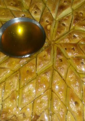 صورة لوصفة بقلاوة رائعة مجربة 💋🍴