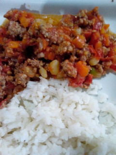 Una foto de Picadillo de res