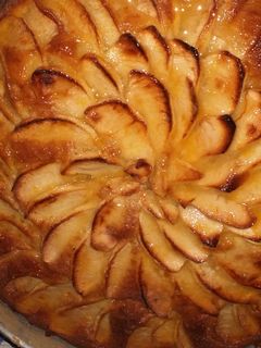 صورة لوصفة كيكة التفاح