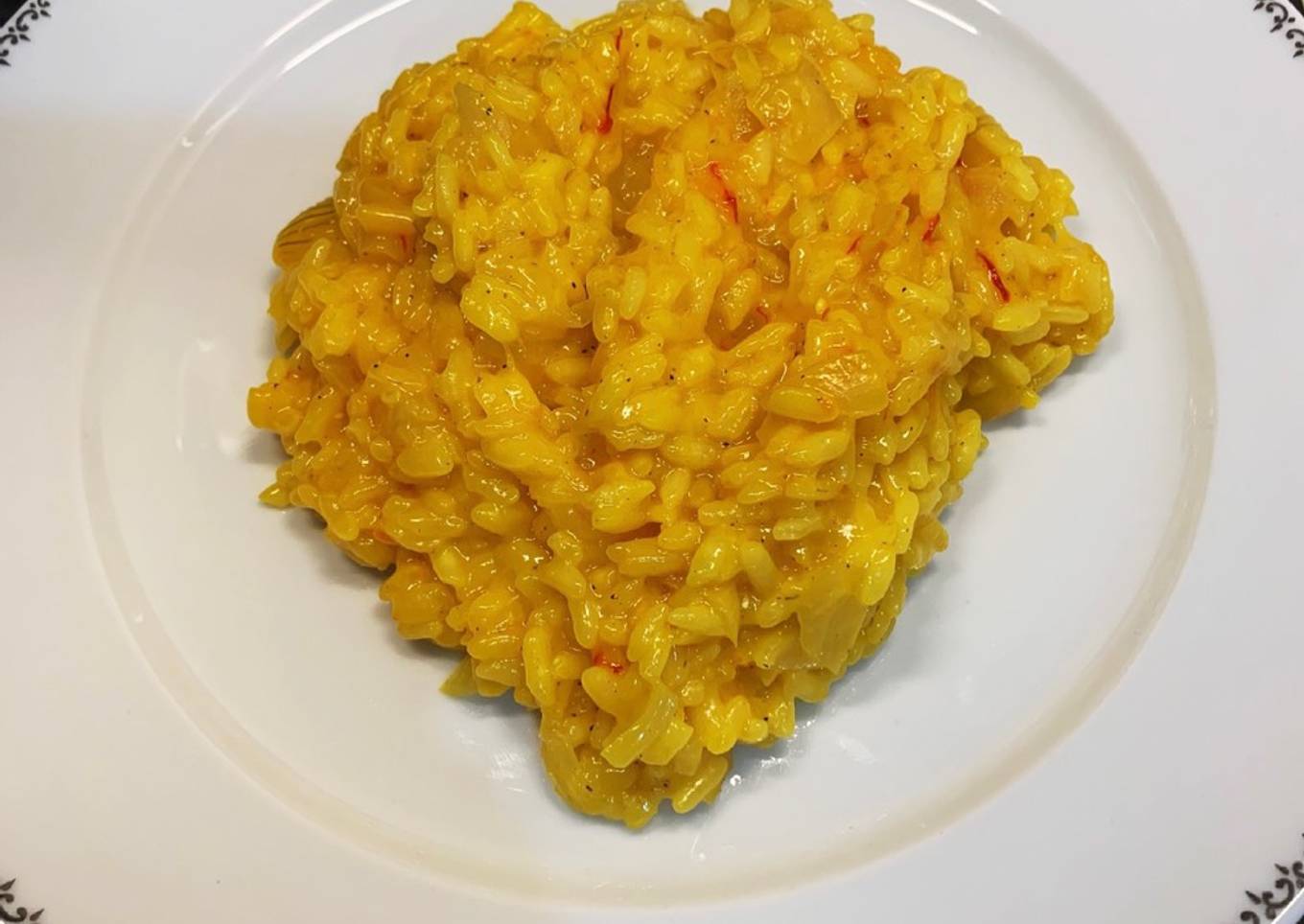 Risotto express Safran et Parmesan