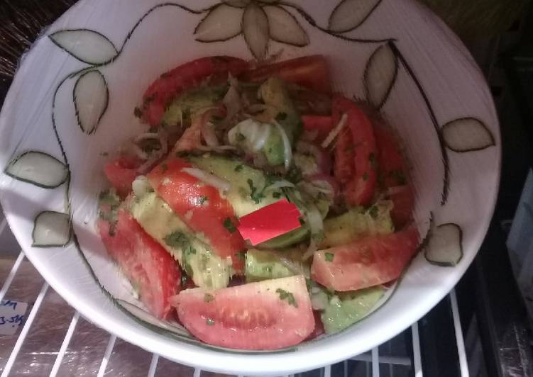 How to Prepare Award-winning Tomato Avocado salad #Author Marathon#