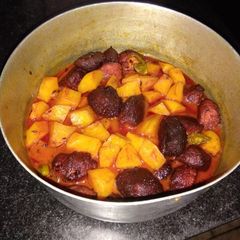 A picture of Chanar dalna (paneer kofta Curry).