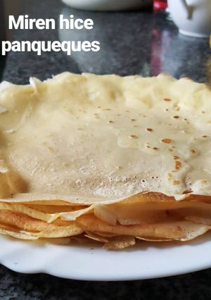 Una foto de Panqueques de dulce de leche