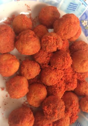Foto resep Cemilan Pedas Simpel 2 bahan utama