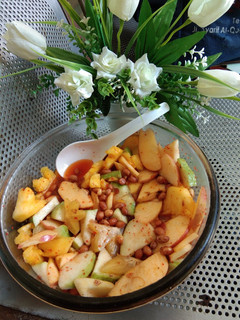 Foto resep Asinan Buah cuka Apel Malang