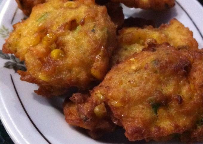 Ternyata begini lho! Resep gampang memasak Bakwan Jagung Empuk dijamin sedap