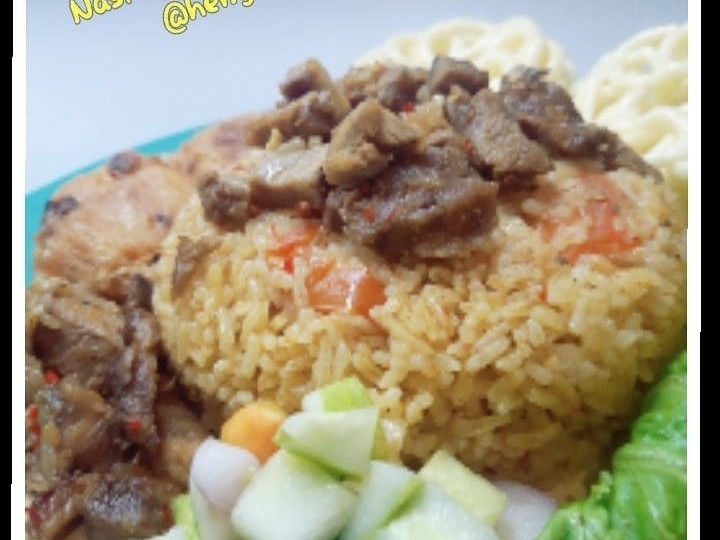 Wajib coba! Resep buat Nasi kebuli daging sapi  sedap